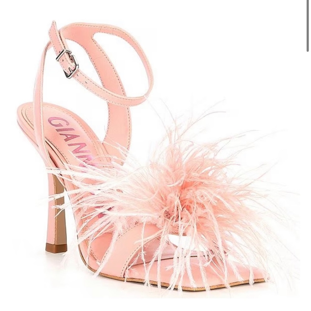 Gianni Bini Neela Feather Heels
